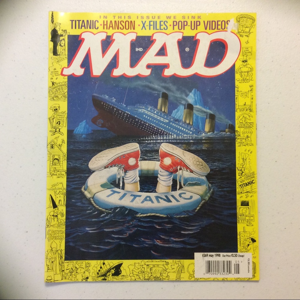 Mad Magazine issue #369 May 1998